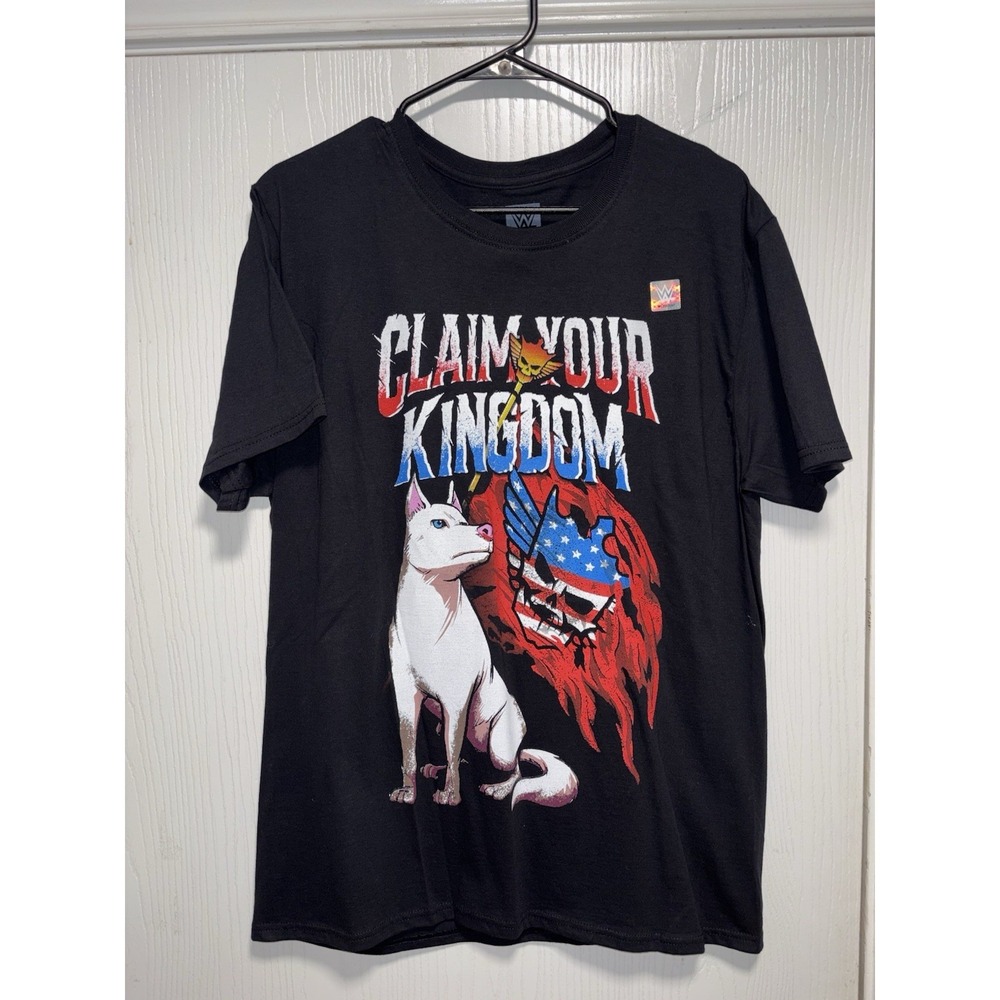 Cody Rhodes American Nightmare Men's Large WWE Claim Your Kingdom Black T-Shirt